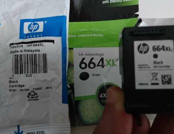 Cartucho HP 664 É Recarregável
