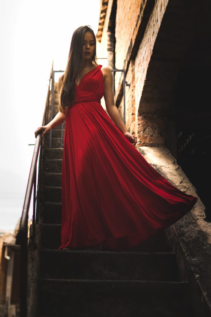 Vestido vermelho